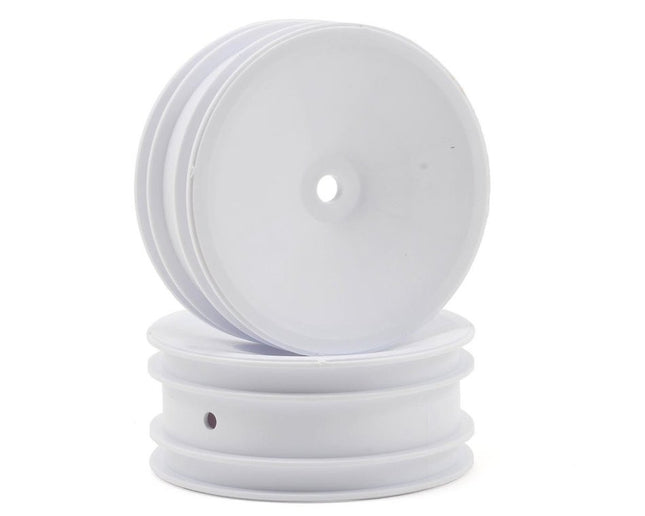 Team Associated 2.2" Front Buggy Wheels (2) (White) w/ 12mm Hex – 9690