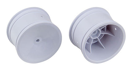 Team Associated 2.2" Rear Hex Wheels (2) – 12mm (White 9695 / Yellow 9696)