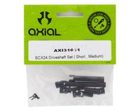 Axial SCX24 Driveshaft Set (3) – Short, Medium &amp; Long – AXI31611