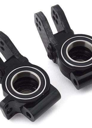 Hot Racing Arrma 6S Aluminum Rear Hubs w/Heavy Duty Bearings (Black) (2)