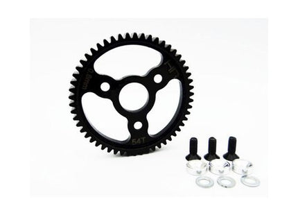 Hot Racing Traxxas 32P Steel Spur Gear (Silver) (54T) HRASJT254