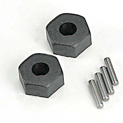 Traxxas 12mm Hex Stub Axle Pin & Collar Set