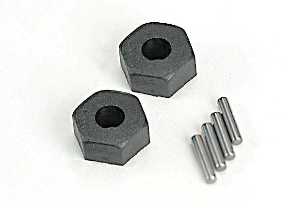 Traxxas 12mm Hex Stub Axle Pin & Collar Set
