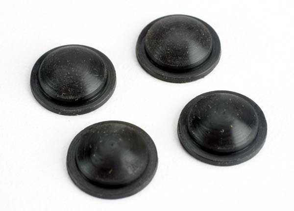 Traxxas Rubber Shock Diaphragms (4-Pack)