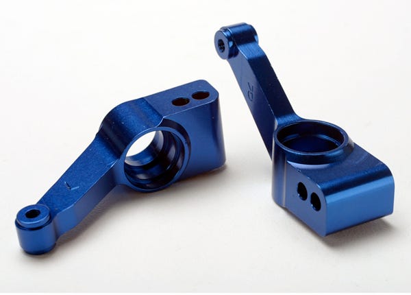 Traxxas Aluminum Rear Stub Axle Carriers (Blue) (2) – 1952X
