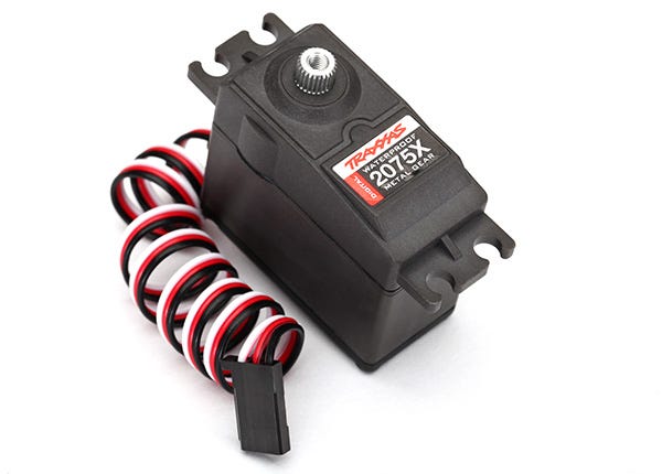 Traxxas 2075X High Torque Waterproof Digital Servo – Metal Gear Part #: 2075X