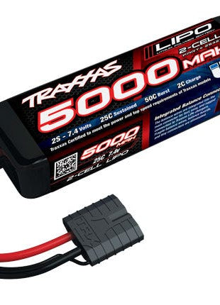 Traxxas 2S "Power Cell" 25C Lipo Battery w/iD Traxxas Connector (7.4V/5000mAh)