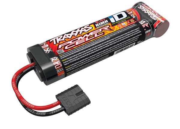 Traxxas Power Cell 7-Cell Stick NiMH Battery Pack w/ iD Connector (8.4V/3000mAh) 📦 Part #: 2923X