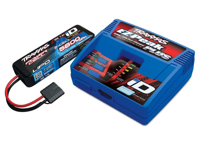 Traxxas EZ-Peak 2S Single "Completer Pack" Multi-Chemistry Battery Charger w/One Power Cell Battery (5800mAh - PART#2992)