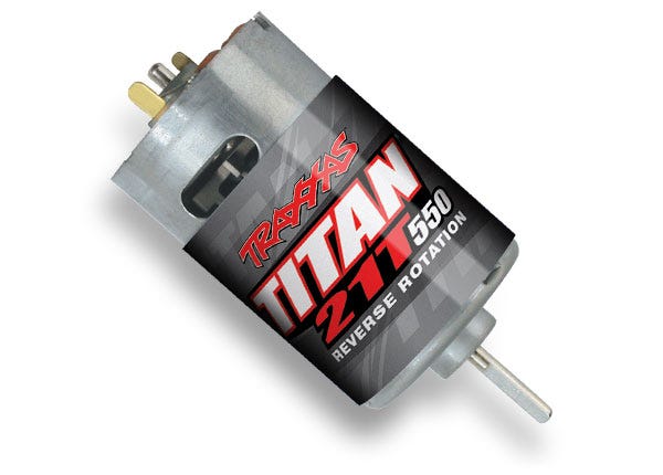 Traxxas TRX-4 Titan 550 Reverse Rotation Motor (21T) – Part #3975R