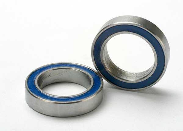 Traxxas 12x18x4mm Ball Bearings (Blue or Black Rubber Shielded) (2) – Part #5120/5120A