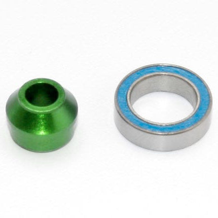 Traxxas Aluminum Slipper Shaft Bearing Adapter w/Bearing – Part #6893X (Blue) / 6893G (Green)