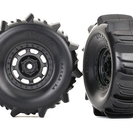Traxxas Unlimited Desert Racer Pre-Mounted Paddle Tires (2) w/ 17mm Hex (8475)