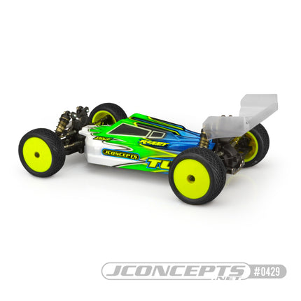 JConcepts TLR 22X-4 “S2” 1/10 Buggy Body w/ S-Type Wing (Clear) (0429)
