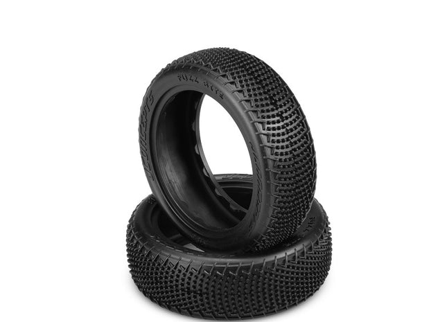 JConcepts Fuzz Bite LP Carpet 2.2" 1/10 4WD Buggy Front Tires (Pink) (2) 3108-010