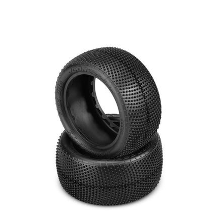 JConcepts Fuzz Bite LP Carpet 2.2" Rear Buggy Tires (Pink) 3152-010