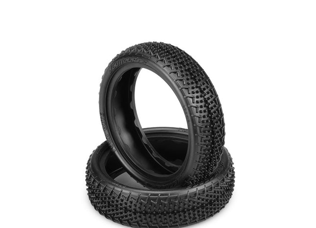 JConcepts Fuzz Bite LP Carpet 2.2" 2WD Front Buggy Tires (2) (Pink)