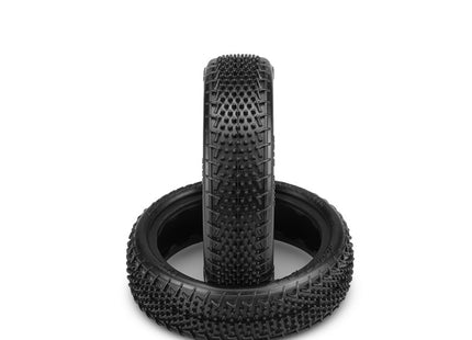 JConcepts Fuzz Bite LP Carpet 2.2" 2WD Front Buggy Tires (2) (Pink)