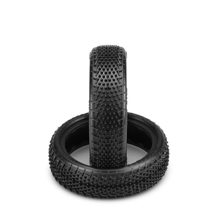 JConcepts Fuzz Bite LP Carpet 2.2" 2WD Front Buggy Tires (2) (Pink) 3165-010