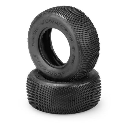 JConcepts Fuzz Bite Short Course Carpet Tires (Pink) – 2pcs - 3192-010