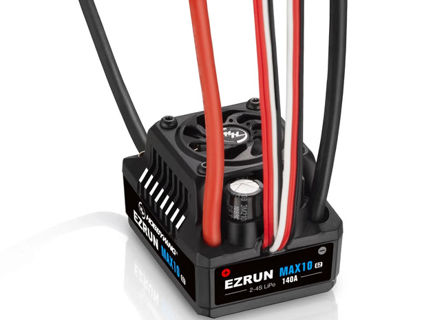 Hobbywing EZRun MAX10 G2 140A Sensored Waterproof Brushless ESC Part #: 30102603