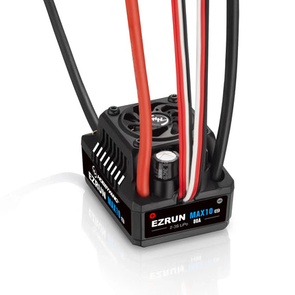 Hobbywing EZRun MAX10 G2 80A Sensored Waterproof Brushless ESC Part #: 30102604
