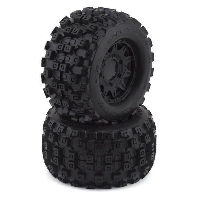 Pro-Line Badlands MX28 2.8" Pre-Mounted Tires w/ Raid 6x30 Wheels (M2) – PRO1012510
