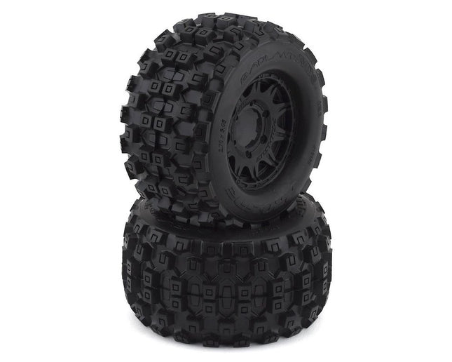 Pro-Line Badlands MX28 2.8" Pre-Mounted Tires w/ Raid 6x30 Wheels (M2) – PRO1012510