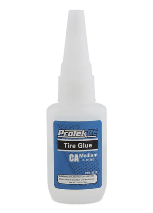 ProTek RC CA Tire Glue w/Glue Tip (Medium) (0.75oz)