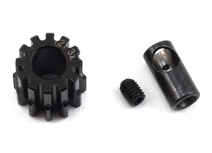 ProTek RC Steel 32P Pinion Gear w/3.17mm Reducer Sleeve (Mod 0.8, 5mm Bore, 11T–20T) PTK-8056–8063