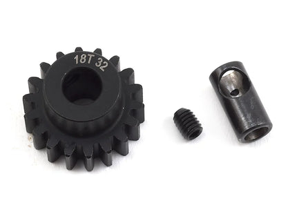 ProTek RC Steel 32P Pinion Gear w/3.17mm Reducer Sleeve (Mod 0.8, 5mm Bore, 11T–20T) PTK-8056–8063