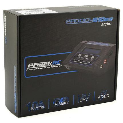 ProTek RC "Prodigy 610ez AC/DC" LiHV/LiPo Balance Battery Charger (2-6S/10A/100W) PTK-8522