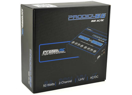 ProTek RC "Prodigy 66 Duo AC/DC" LiHV/LiPo Battery Balance Charger (6S/6A/50W x2) PTK-8523
