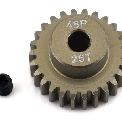 ProTek RC 48P Lightweight Aluminum Pinion Gear (13T–38T)