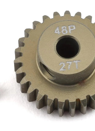 ProTek RC 48P Lightweight Hard Anodized Aluminum Pinion Gear (3.17mm Bore) (13T-38TT)