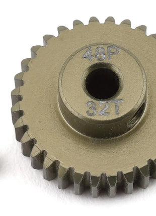 ProTek RC 48P Lightweight Hard Anodized Aluminum Pinion Gear (3.17mm Bore) (13T-38TT)