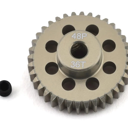 ProTek RC 48P Lightweight Aluminum Pinion Gear (13T–38T)