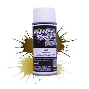 Spaz Stix Gold Pearl Aerosol Paint (3.5oz Can)