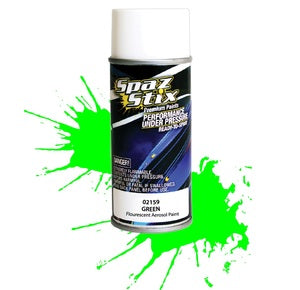 Spaz Stix "Green" Fluorescent Spray Paint (3.5oz)