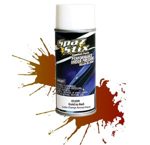 Spaz Stix Multi Color Change Spray Paint (Gold To Red) (3.5oz)
