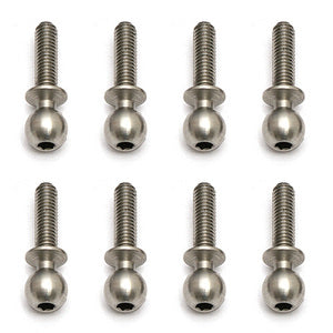 Team Associated 10mm Heavy Duty Ballstud Set (8) [91049]
