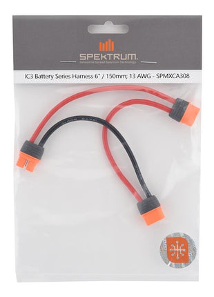 Spektrum RC IC3 Battery Series Harness (6"/150mm)