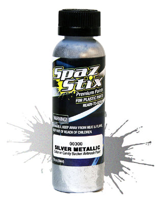 Spaz Stix "Silver Metallic" Backer Spray Paint (20oz)