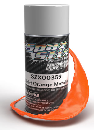 Spaz Stix "Light Orange Metallic" Spray Paint (3.5oz)