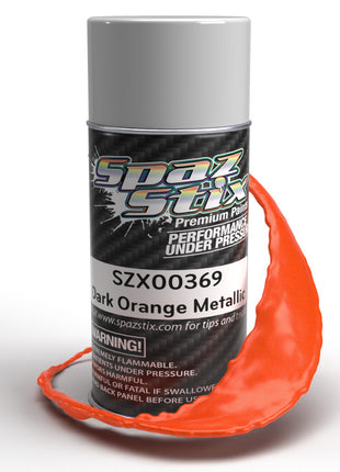 Spaz Stix "Dark Orange Metallic" Spray Paint (3.5oz)