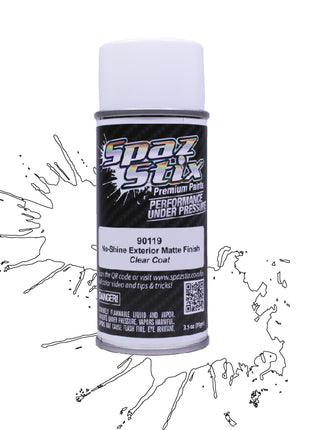 Spaz Stix "No-Shine" Matte Finish Exterior Spray Paint