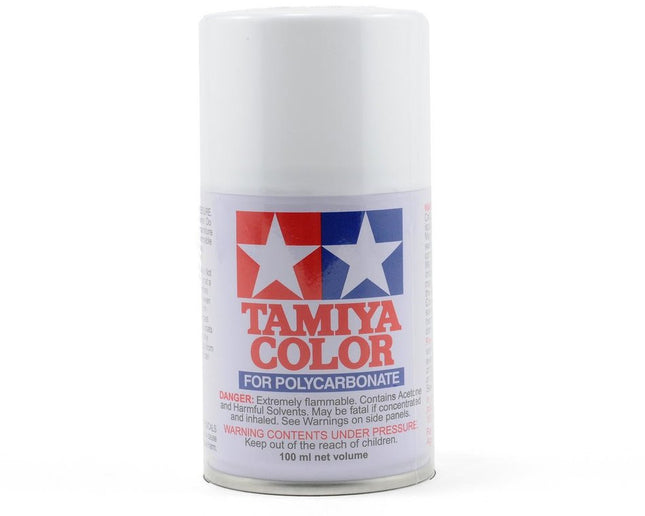 Tamiya PS-1 White Lexan Spray Paint (100ml) TAM86001