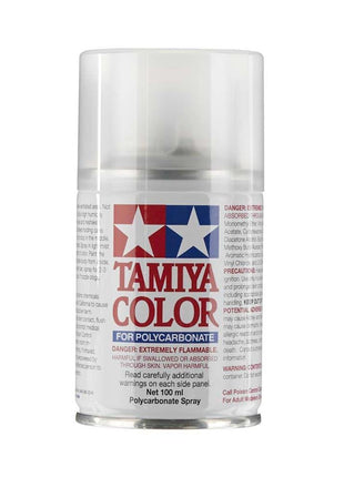 Tamiya PS-55 Polycarbonate Flat Clear Spray Paint (100ml)