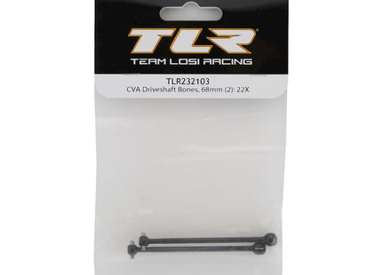 Team Losi Racing 22X-4 68mm CVA Driveshaft Bones (2) – TLR232103
