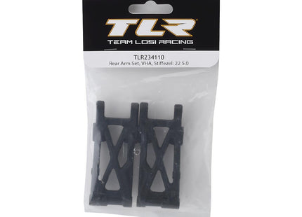 Team Losi Racing 22 5.0 VHA Stiffezel Rear Arm Set (TLR234110)